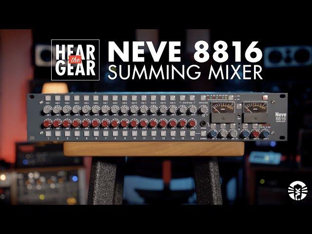 Exploring The AMS Neve 8816 Summing Mixer