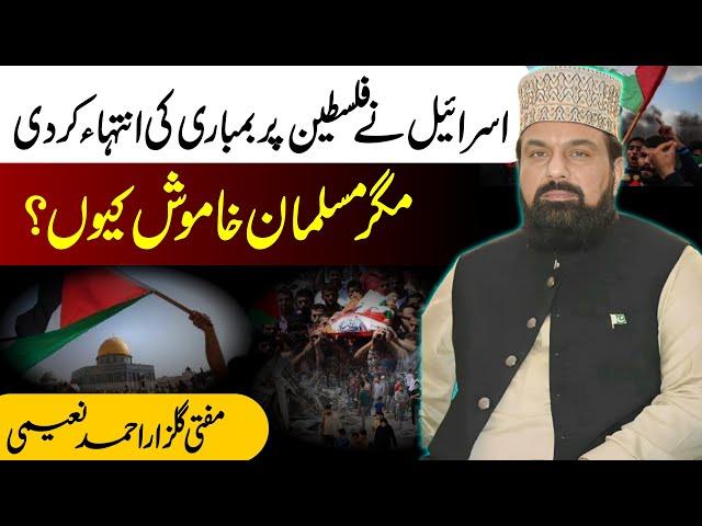 "Mufti Gulzar Ahmed Naeemi About Palestine Gaza & Israil"