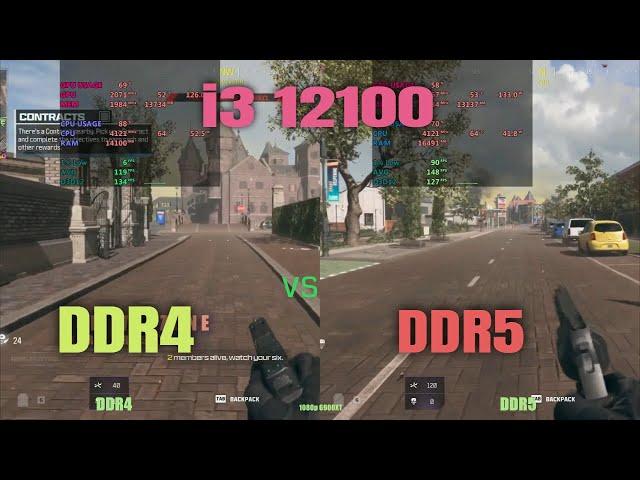 Ddr5 Vs Ddr4 Ram: I3 12100 Performance Comparison!