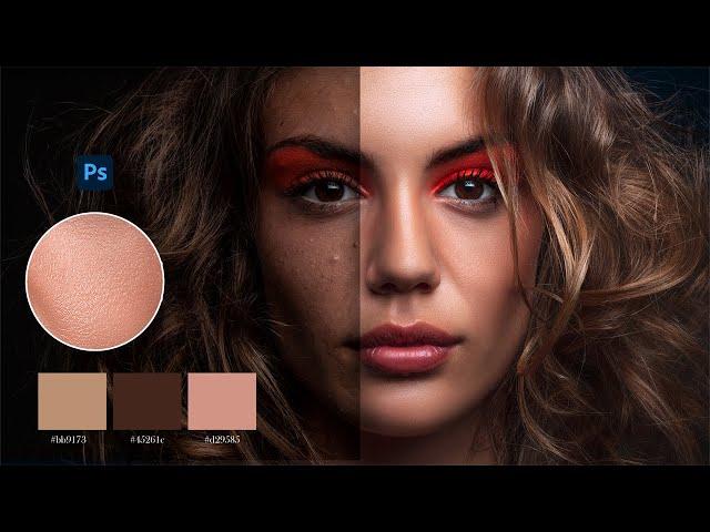 Cinematic Color Grading & High end Professional Skin Retouching in Photoshop CC 2021