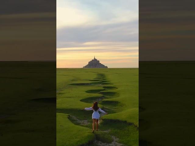 프랑스에서 여기 가보셨나요? #프랑스#몽생미셸 #수도원