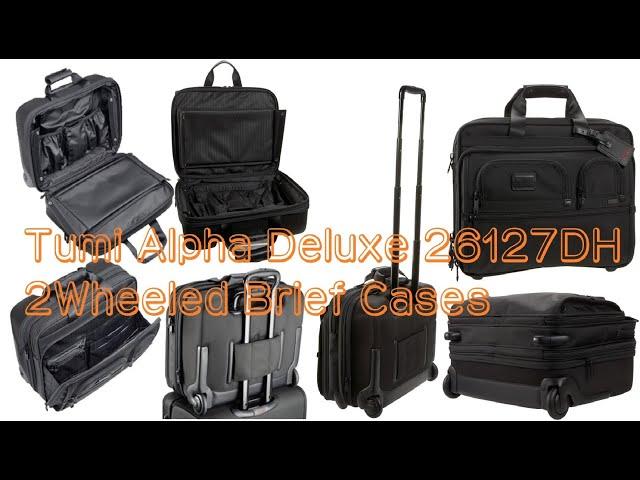 211015 Tumi Alpha Deluxe 26127DH 2Wheeled Brief Business Cases/Cabin Bag Limited Version