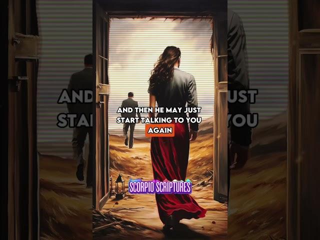 "Why this SCORPIO MAN GHOSTING YOU?" (HOT & COLD)  #love #astrology #relationship #scorpio #zodiac