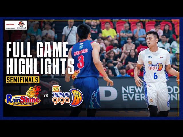 RAIN OR SHINE vs. TNT | FULL GAME 1 SEMIS HIGHLIGHTS | PBA SEASON 49 GOVERNORS' CUP | OCT. 9, 2024