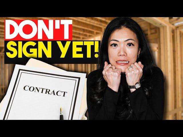 Watch This Full Guide BEFORE Signing ANY Contract With New Construction