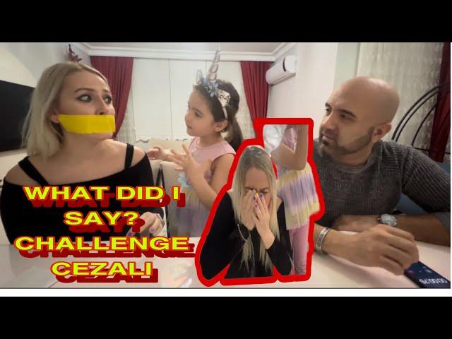 DUCT TAPE MOUTHS & EXCAPE CHALLENGE | WHAT DID WE SAY CHALLENGE KELİME ANLATMA CEZALI OYUN