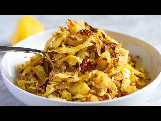 Easy Roasted Cabbage Recipe