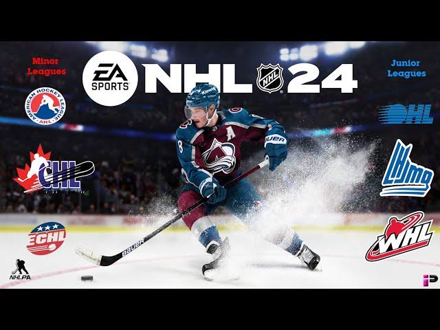 NHL 24 [AHL/ECHL/CHL] | Sports Game Arenas and All Team Intros  