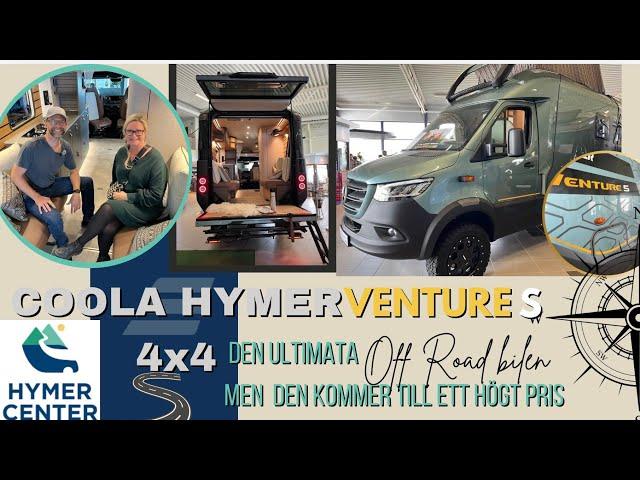 HYMER VENTURE S  Premium husbil för äventyr i offroad stil