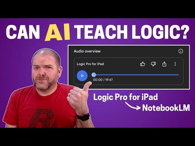 I gave AI the Logic Pro for iPad User Guide... here's what happened