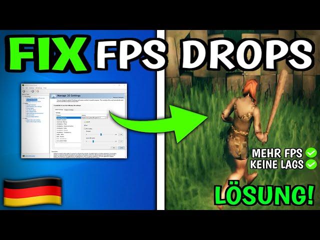 Valheim FPS Drops & Lags LÖSEN (100% Fix)