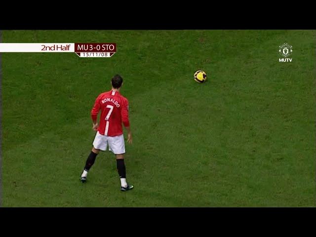 The Day Ronaldo Played The Most Entertaining Football Ever vs Stoke City Home (15/11/2008)