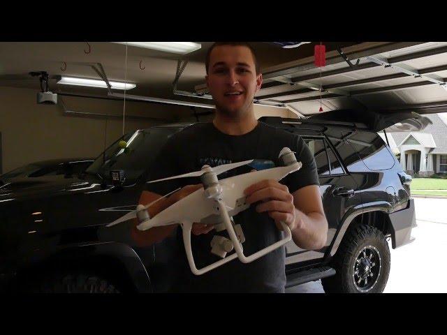 Using my DJI Phantom 4 for Storm Chasing