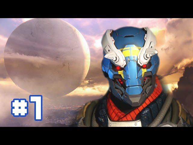 Larry Plays: Destiny - #1 - Punch Happy Chupacabra in the Cosmodrome