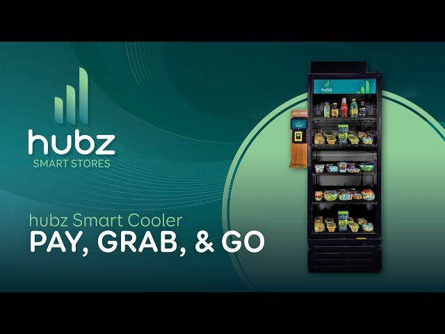 hubz Smart Cooler - Pay, Grab, and Go