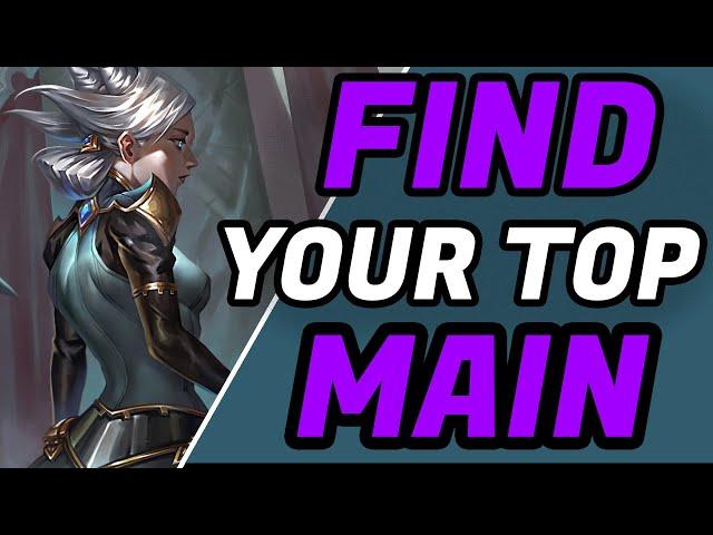 Who Should You Main In Top Lane?`- LOL Top Lane Tier List