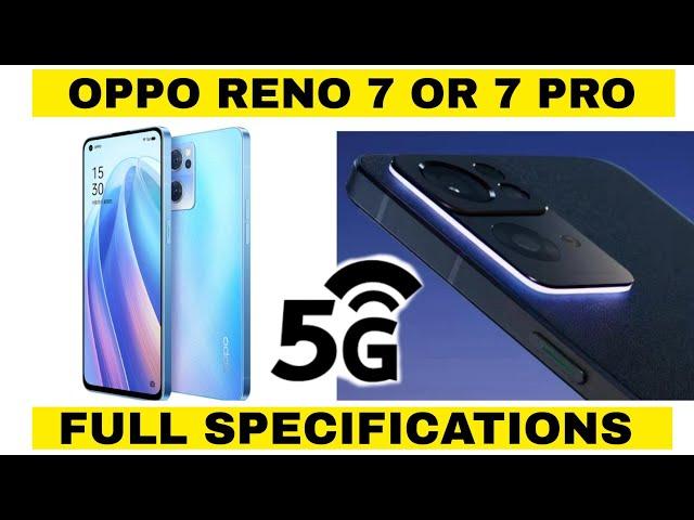 OPPO Reno 7 OR 7 PRO First Impression soni tech