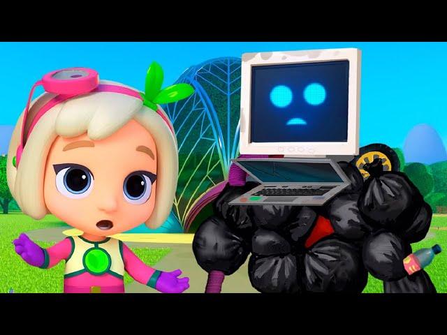 МУСОРОБОТ (Новая серия!) - Команда Флоры - Мультфильмы для детей