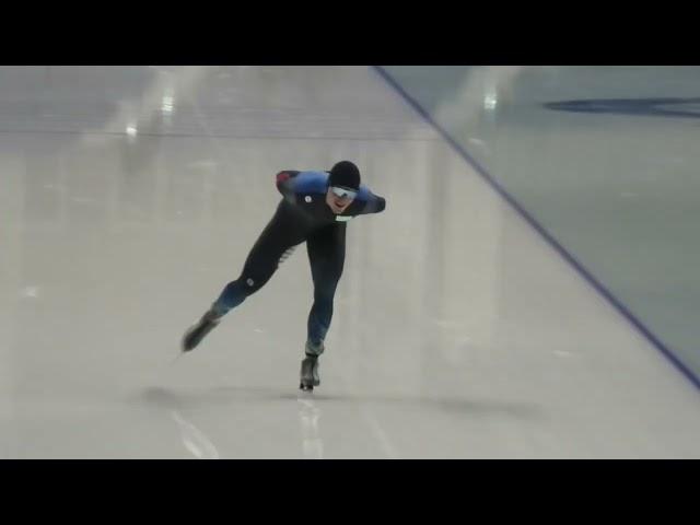 Ted-Jan BLOEMEN  (CAN) - Vadim YAKUBOVSKIJ 5000M  Four Continents Speed Skating Championships 2024