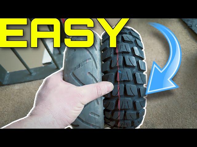 A Step By Step GUIDE To Changing An Electric Scooter TYRE