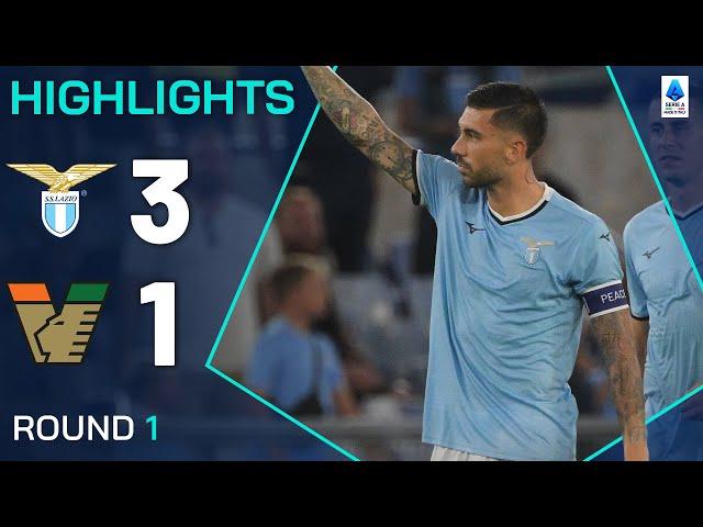 LAZIO-VENEZIA 3-1 | HIGHLIGHTS | Castellanos and Zaccagni secure winning start | Serie A 2024/25