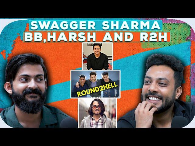 @SwaggerSharma Talks About @BBKiVines @TheHarshBeniwal @Round2hell  | RealTalk Clips