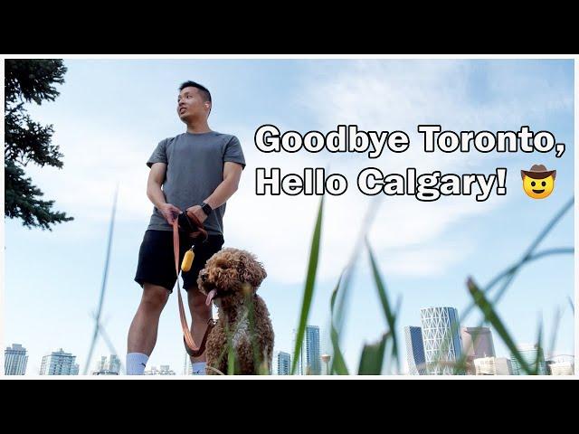 Moving Back to Calgary from Toronto 2024 - VLOG | Provincial Relocation in Canada