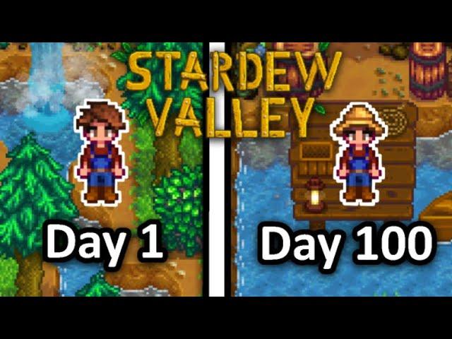 I Spent 100 Days in MODDED Stardew Valley