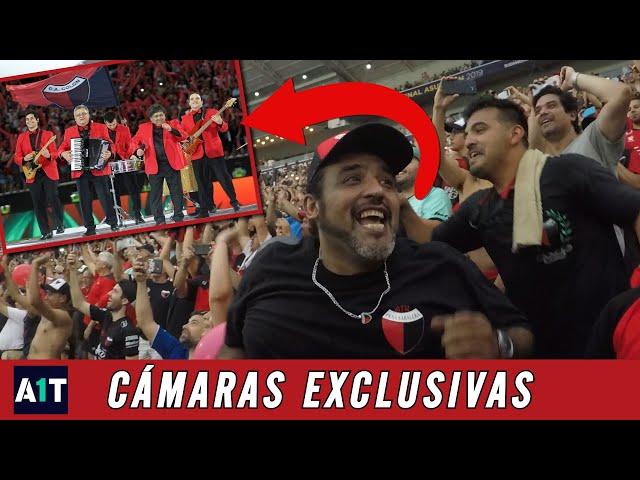 La FIESTA de LOS PALMERAS y la HINCHADA DE COLÓN en la SUDAMERICANA 