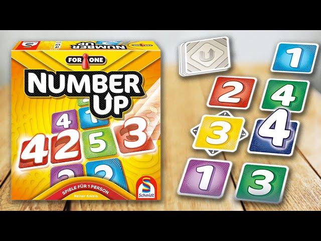 NUMBER UP (For One) - Spielregeln TV (Spielanleitung Deutsch) - SCHMIDT SPIELE