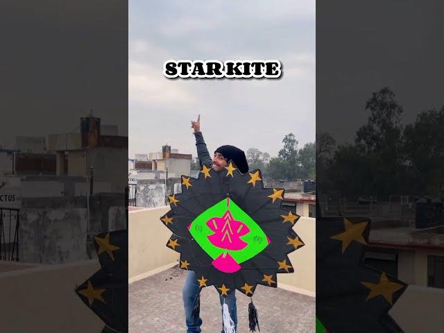 16 Sticks *STAR KITE*  #kite #kiteflying #patang