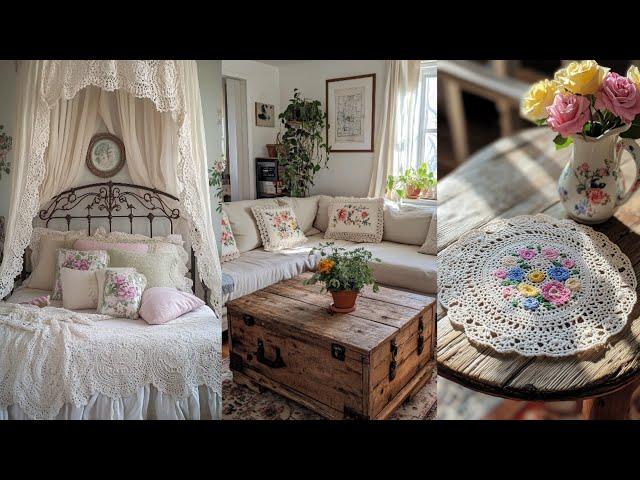 VINTAGE COTTAGE CROCHET & FLORAL BLENDS DECOR: How to Curate Ornate Farmhouse to Evoke Innovation