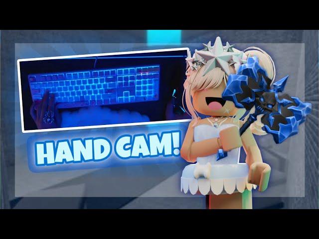 PLAYING MM2 WITH HAND CAM (Murder Mystery 2)