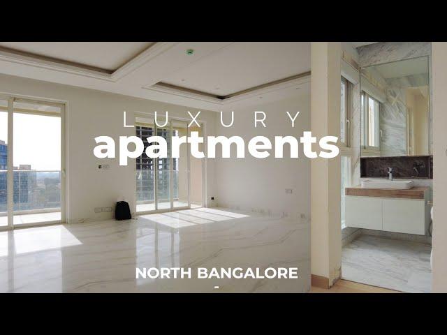 Ultra Luxury 3 BHK Apartments at Thanisandra Road Bangalore | Luxury Apartments in North Bangalore