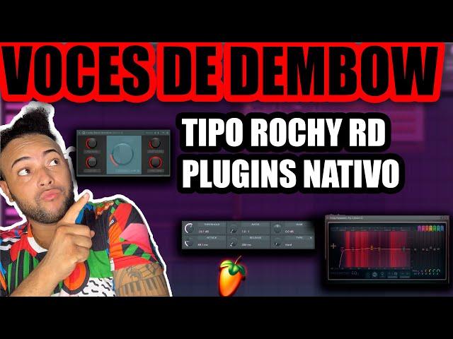  COMO MEZCLAR VOCES DE DEMBOW EN FL STUDIO CON PLUGINS NATIVO | ACI2DALEAPLAY 