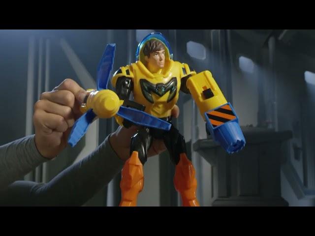 Max Steel | 2016 Toy Spot | Hammer Claw Max VS Ape Extroyer