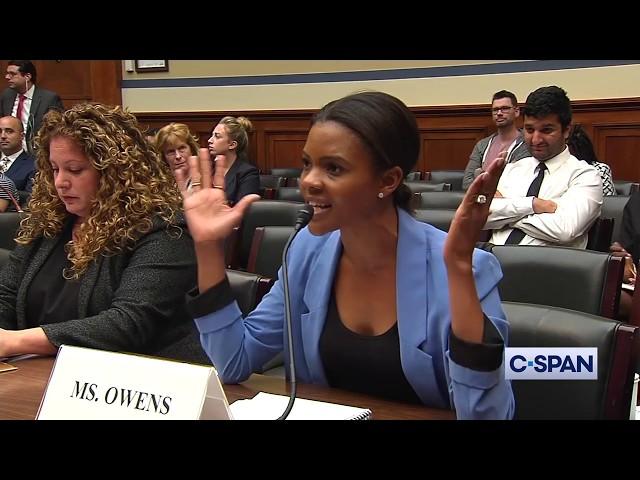 Candace Owens at hearing on Confronting White Supremacy