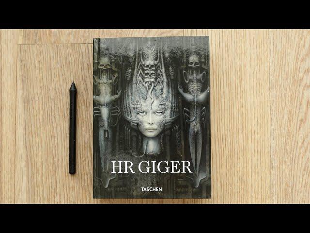 HR Giger. Taschen 40th Edition Art Book Flip-through Review