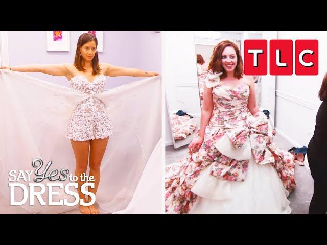 Most Unique Wedding Dresses of ALL TIME! | Say Yes To The Dress | TLC