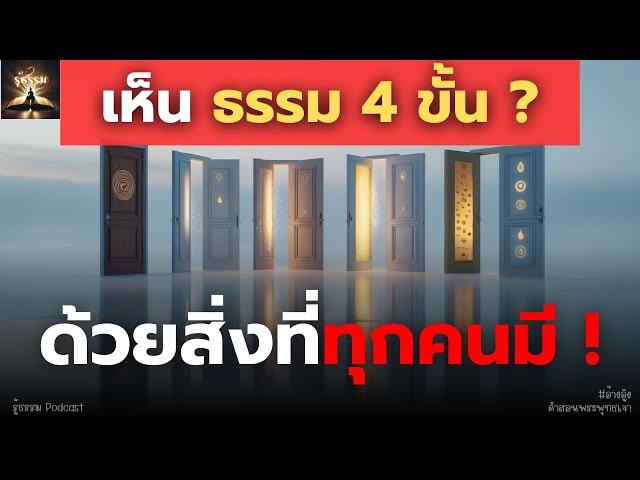 ยึดที่นี่! ผูกที่นี่! ฝึกเห็นธรรมในสิ่งเหล่านี้.. แล้วจะพ้นทุกข์ | ธัมมานุปัสสนา | รู้ธรรม Podcast