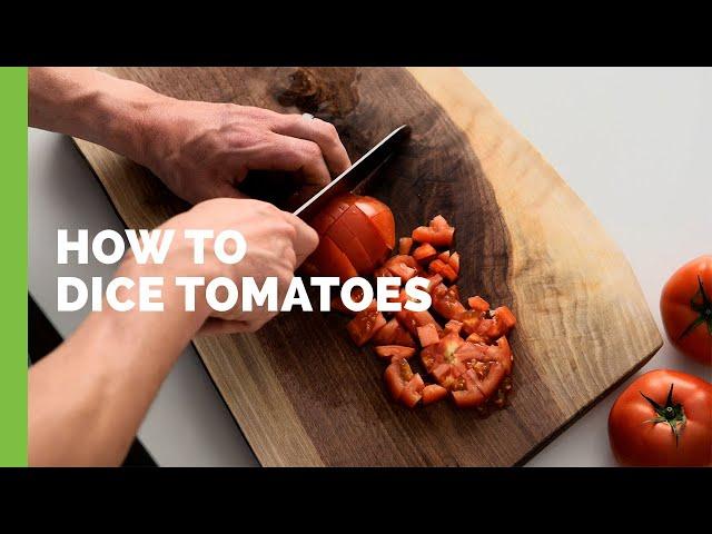 How to Dice Tomatoes