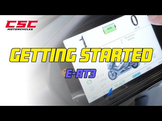 CSC E-RT3 Getting Started