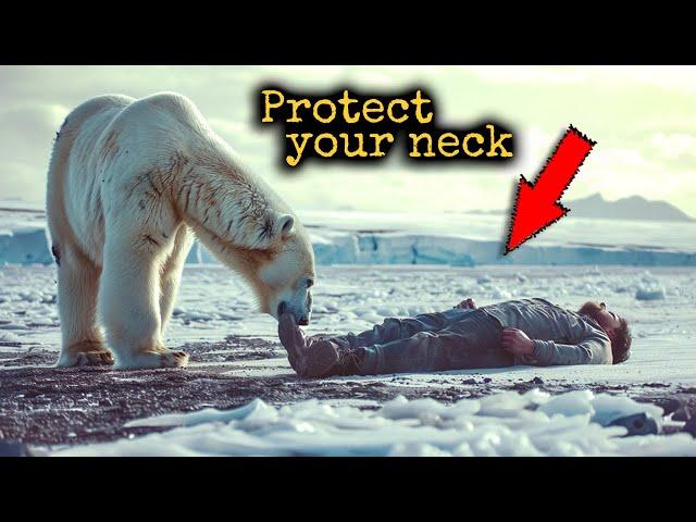 How he BARELY Survived a Polar Bear Attack (100% true)