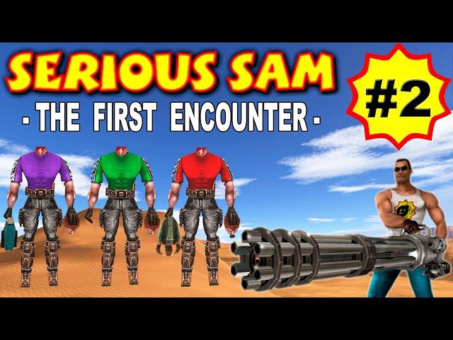 Serious Sam: The First Encounter, Солнечный Мемфис (ВСЕ СЕКРЕТЫ) часть 2 прохождение