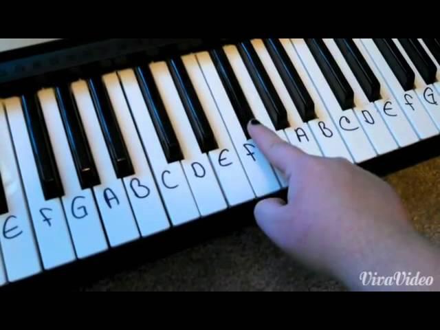 Simple "Davy Jones Locket" Piano Tutorial
