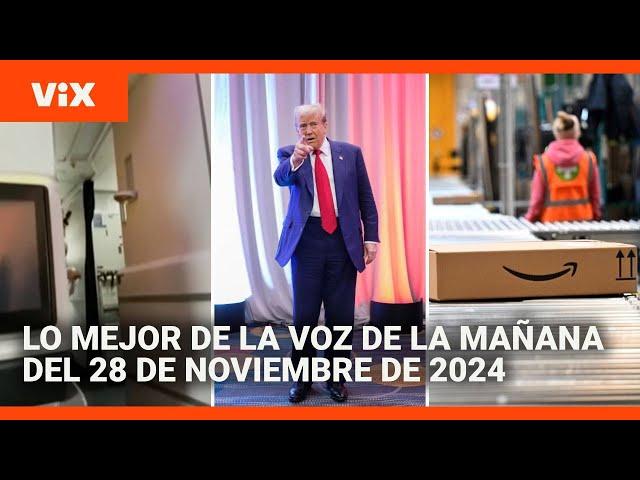 Lo mejor de Noticias Univision de la mañana | jueves 28 de noviembre de 2024