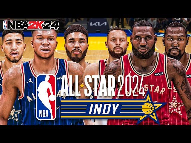 This LEBRON JAMES BUILD has NBA ALL-STARS TERRIFIED in NBA 2K24 (ALL STAR GAME & SLAM DUNK CONTEST)