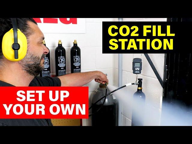 Set up a CO2 Fill Station for Paintball Tanks and Sodastream