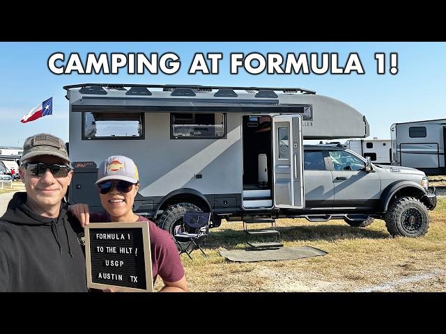 Ultimate F1 Experience: Camping in an Expedition Truck at Circuit of the Americas