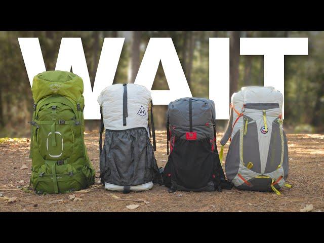 Watch This BEFORE you buy a backpack.